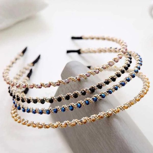 handmade crystal hairbands for women korean fashion braided headband girl fashion simple hair accessories headwear wholesale, Slivery;white
handmade crystal hairbands for women korean fashion braided headband girl fashion simple hair accessories headwear wholesale, Slivery;white