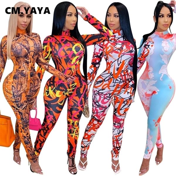 cm.yaya active tie dye letter print turtleneck bodycon jumpsuit for women club overall bodycon rompers outfits 220506, Black;white
cm.yaya active tie dye letter print turtleneck bodycon jumpsuit for women club overall bodycon rompers outfits 220506, Black;white