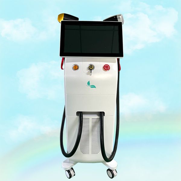 high power double laser handle 800w & 1200w diode laser hair removal machine, Black
high power double laser handle 800w & 1200w diode laser hair removal machine, Black