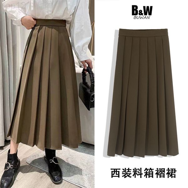 designerbuwan french pleated skirt women's 2022 spring new heavy industry suit material box long solid color a-line luxurious, White
designerbuwan french pleated skirt women's 2022 spring new heavy industry suit material box long solid color a-line luxurious, White