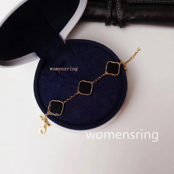 classical strand 925 sterling sliver bracelet for women lucky clover bracelet ladies jewelry inlaid zircon anklets bracelets on a leg person, Black
classical strand 925 sterling sliver bracelet for women lucky clover bracelet ladies jewelry inlaid zircon anklets bracelets on a leg person, Black