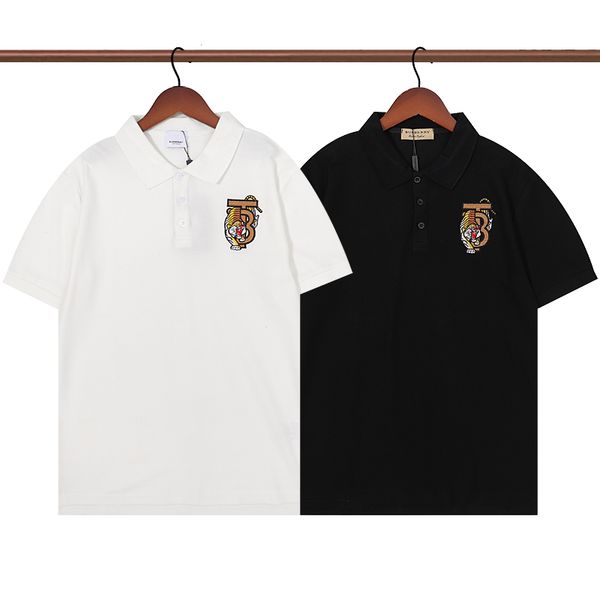 men's polos summer tiger polo business t shirt casual fashion men tees turn-down collar short sleeve 2022 new clothes star style, White;black
men's polos summer tiger polo business t shirt casual fashion men tees turn-down collar short sleeve 2022 new clothes star style, White;black
