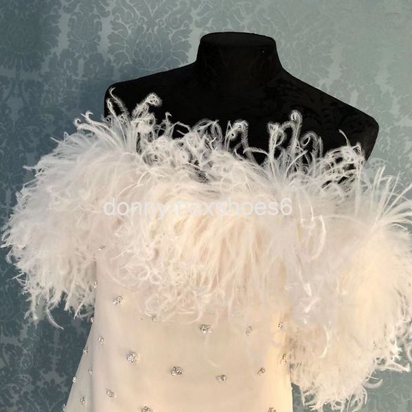 casual dresses celebrity temperament feather strapless backless dress summer french minority elegant heavy industry nail drill, Black;gray
casual dresses celebrity temperament feather strapless backless dress summer french minority elegant heavy industry nail drill, Black;gray