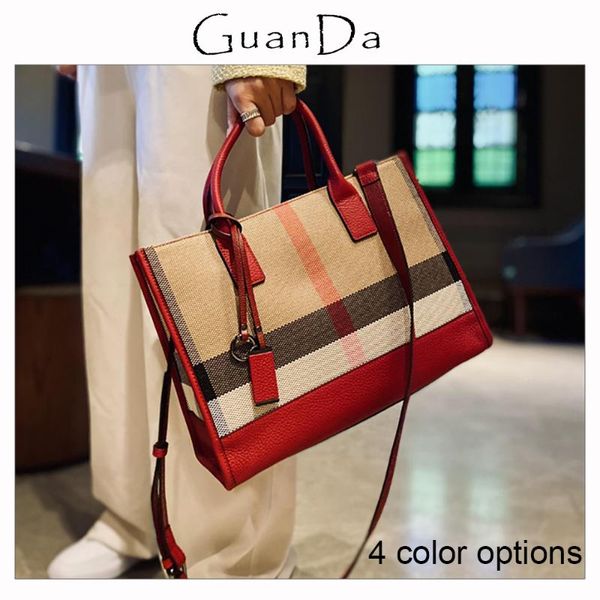 evening bags large capacity leather women's bag vintage stripes canvas ol business briefcase shoulder handbag
evening bags large capacity leather women's bag vintage stripes canvas ol business briefcase shoulder handbag