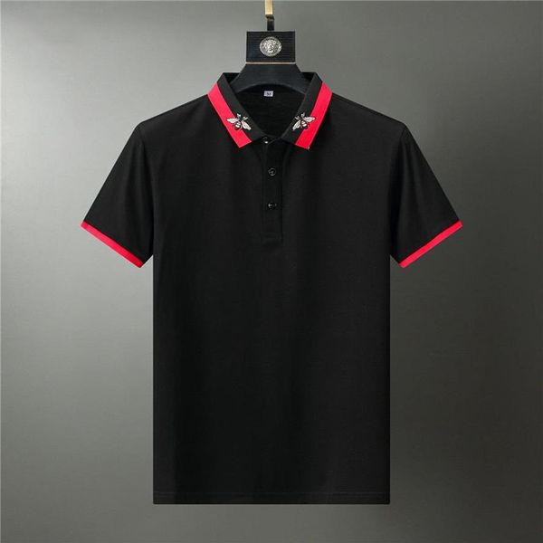 men classic perry polo shirts cotton leaf embroidery summer casual polos striped collar london fred tees black#m278q, White;black
men classic perry polo shirts cotton leaf embroidery summer casual polos striped collar london fred tees black#m278q, White;black