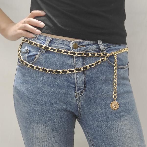 waist chain women's decoration matching skirt retro fashion layered body chains simple punk chain wear flannel belt, Silver
waist chain women's decoration matching skirt retro fashion layered body chains simple punk chain wear flannel belt, Silver