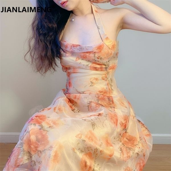 summer dress aline vintage dres halter chiffon floral dresses dress elegant casual party dress long vestidos 220520, Black;gray
summer dress aline vintage dres halter chiffon floral dresses dress elegant casual party dress long vestidos 220520, Black;gray