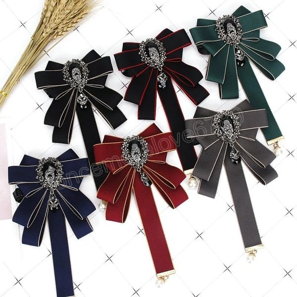 girls fashion ribbon bow tie rhinestone crystal brooch pin luxury wedding adjustable bowties formal party handmade necktie, Black;gray
girls fashion ribbon bow tie rhinestone crystal brooch pin luxury wedding adjustable bowties formal party handmade necktie, Black;gray