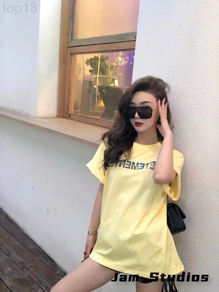 women's t-shirt designer chaopai 22 early spring new vt running volume back letter printing loose fit comfortable cotton casual short s, White
women's t-shirt designer chaopai 22 early spring new vt running volume back letter printing loose fit comfortable cotton casual short s, White