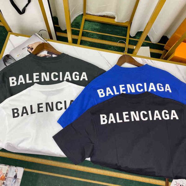luxury brand balencias's t shirt paris c family short sleeved men's and women's casual t-shirt pure cotton, White;black
luxury brand balencias's t shirt paris c family short sleeved men's and women's casual t-shirt pure cotton, White;black