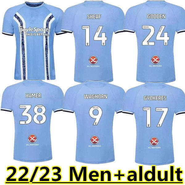 22/23 coventry city soccer jersey o hare sheaf gyokeres godden hamer 2022 2023 home blue men kids kit football shirts camiseta de futbol 66, Black;yellow
22/23 coventry city soccer jersey o hare sheaf gyokeres godden hamer 2022 2023 home blue men kids kit football shirts camiseta de futbol 66, Black;yellow