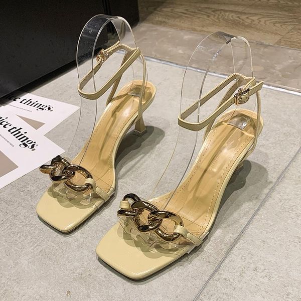 sandals summer chain square toe high heels shoes 2022 luxury pumps designer pvc ladies shallow slippers slides, Black
sandals summer chain square toe high heels shoes 2022 luxury pumps designer pvc ladies shallow slippers slides, Black