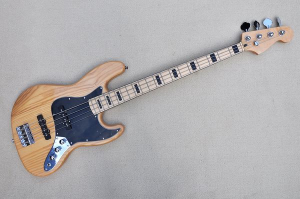 factory custom 4 strings natural wood color electric bass guitar with ash body black block inlay offer customized
factory custom 4 strings natural wood color electric bass guitar with ash body black block inlay offer customized