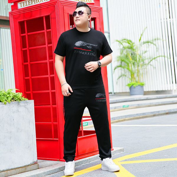 men's casual shirts designer large men's casual pants set fat guy short sleeve t-shirt guard sports two-piece xxxxxl xe00, White;black
men's casual shirts designer large men's casual pants set fat guy short sleeve t-shirt guard sports two-piece xxxxxl xe00, White;black