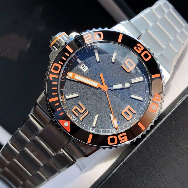 sports diving men's fashion watch 43mm ceramic large dial luminous rubber strap sapphire mirror 500 waterproof sw200 swiss movement out, Slivery;brown
sports diving men's fashion watch 43mm ceramic large dial luminous rubber strap sapphire mirror 500 waterproof sw200 swiss movement out, Slivery;brown
