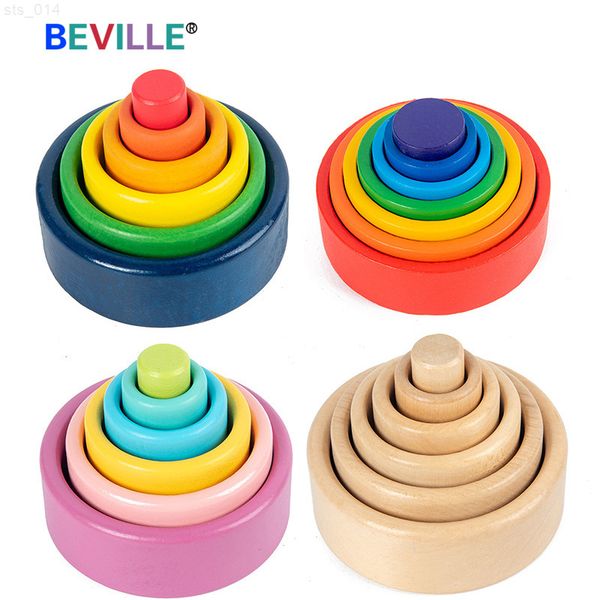 kids montessori toys rainbow nesting bowls colorful unpaint nature wood stackable building block education children gifts toys t220716
kids montessori toys rainbow nesting bowls colorful unpaint nature wood stackable building block education children gifts toys t220716