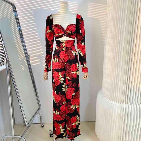 women's jumpsuits rompers foreign trade original single romantic queen style rose print temperament jumpsuit european and american squa, Black;white 
women's jumpsuits rompers foreign trade original single romantic queen style rose print temperament jumpsuit european and american squa, Black;white