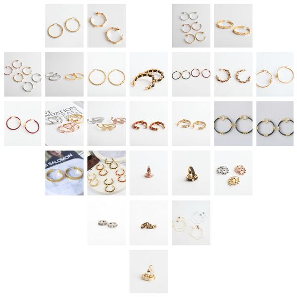 basic hoop earrings in gold silver rose gold tone multi options brass, Golden;silver
basic hoop earrings in gold silver rose gold tone multi options brass, Golden;silver