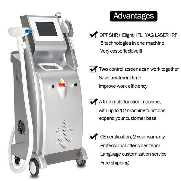 painless new bouble screen 5 in 1ipl laser hair removal system epilator exclusive opt tattoo/ acne/pigment/wrinkle/vascular remove skin reju, Black
painless new bouble screen 5 in 1ipl laser hair removal system epilator exclusive opt tattoo/ acne/pigment/wrinkle/vascular remove skin reju, Black