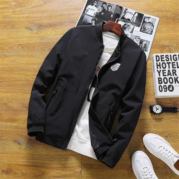 spring autumn new men s bomber zipper jacket male casual streetwear hip hop slim fit pilot coat men clothing lj201013, Black;brown
spring autumn new men s bomber zipper jacket male casual streetwear hip hop slim fit pilot coat men clothing lj201013, Black;brown