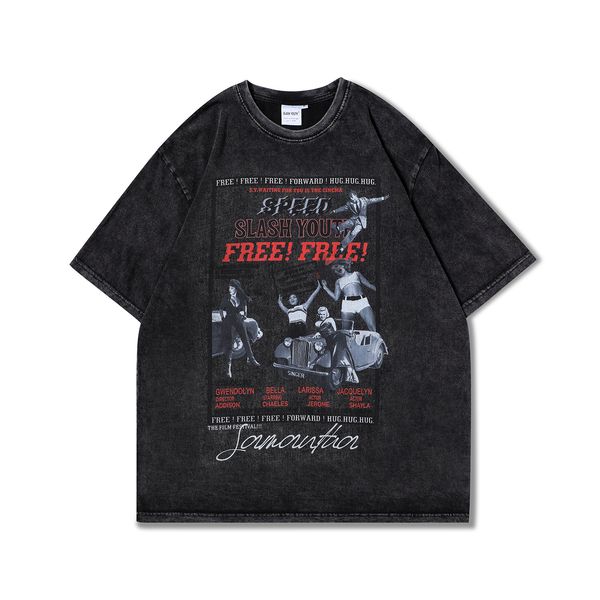 short sleeve t shirt printed tees for men round neck casual oversize loose tee, White;black
short sleeve t shirt printed tees for men round neck casual oversize loose tee, White;black