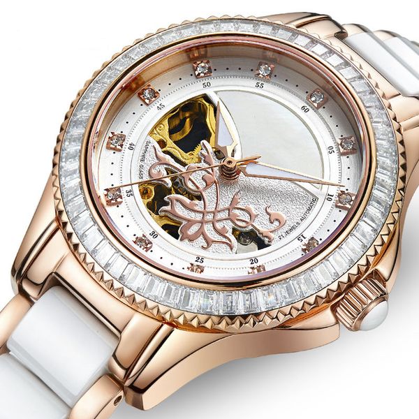 noble light luxury pearl shell dial elegant fashion temperament watch mechanical waterproof ceramic goddess, Slivery;golden
noble light luxury pearl shell dial elegant fashion temperament watch mechanical waterproof ceramic goddess, Slivery;golden