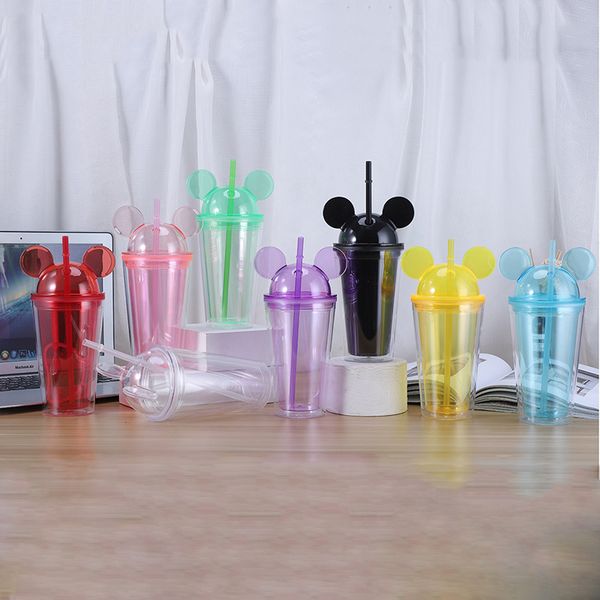15oz mouse ear tumblers mouse cup with dome lid 450ml acrylic cups straws double walled clear travel mugs cute child kid water bottles
15oz mouse ear tumblers mouse cup with dome lid 450ml acrylic cups straws double walled clear travel mugs cute child kid water bottles