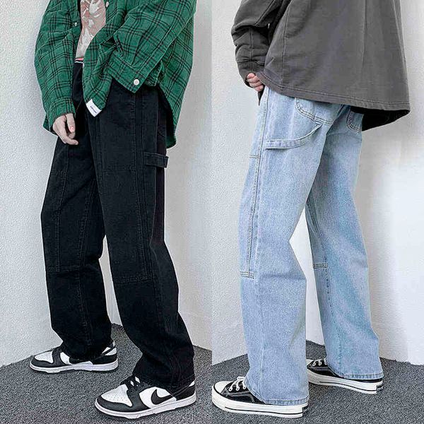 blue black jeans men fashion casual cargo baggy jeans men streetwear loose hip hop straight denim pants mens trousers -2xl t220726
blue black jeans men fashion casual cargo baggy jeans men streetwear loose hip hop straight denim pants mens trousers -2xl t220726