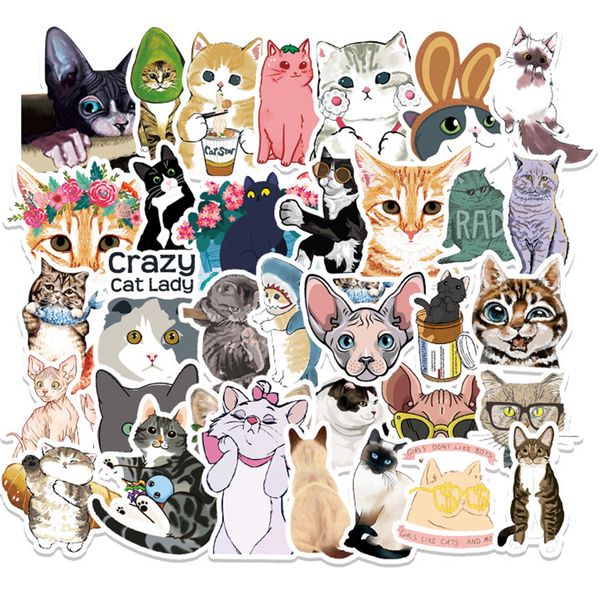 50pcs wholesale cat stickers cute cartoon waterproof vinyl graffiti sticker pack for lapnotebook fridge diy phone suitcase
50pcs wholesale cat stickers cute cartoon waterproof vinyl graffiti sticker pack for lapnotebook fridge diy phone suitcase