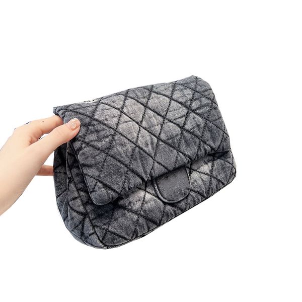 womens vinatge denim bags classic c mini flap quilted silver metal hardware matelasse chain crossbody shoulder designer handbag totes 26cm 2
womens vinatge denim bags classic c mini flap quilted silver metal hardware matelasse chain crossbody shoulder designer handbag totes 26cm 2