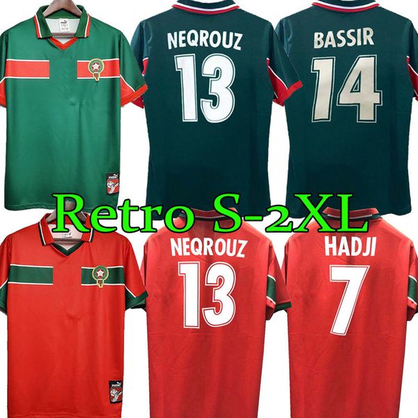1998 morocco retro soccer jersey 98 99 maroc neqrouz abrami vintage classic old football shirt hadji bassir ouakili, Black;yellow
1998 morocco retro soccer jersey 98 99 maroc neqrouz abrami vintage classic old football shirt hadji bassir ouakili, Black;yellow