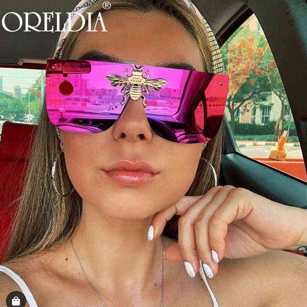2021 fashion big frames sunglasses women brand designer bees sun glasses lady punk colorful shades eyewear eyeglasses uv400 y220410, White;black
2021 fashion big frames sunglasses women brand designer bees sun glasses lady punk colorful shades eyewear eyeglasses uv400 y220410, White;black