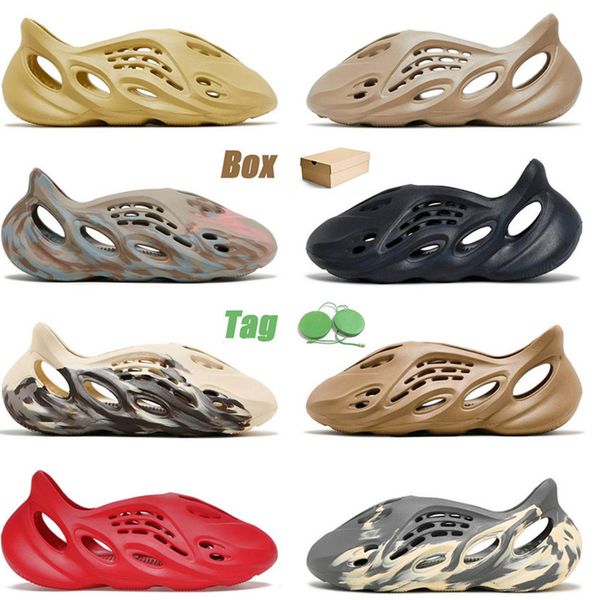 design foam slides slipper with box size 13 for men women sulfur mist stone sage vermilion mineral blue pure bone luxury sandals slide 40ty, Black
design foam slides slipper with box size 13 for men women sulfur mist stone sage vermilion mineral blue pure bone luxury sandals slide 40ty, Black