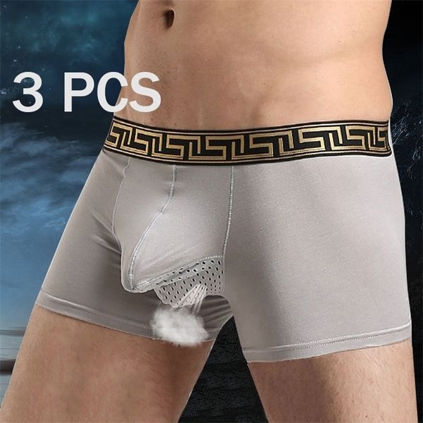 bag underwear men men s hollow out separates scrotum modal cotton male mens underwear boxer shorts cuecas underpants lj201110, Black;white
bag underwear men men s hollow out separates scrotum modal cotton male mens underwear boxer shorts cuecas underpants lj201110, Black;white
