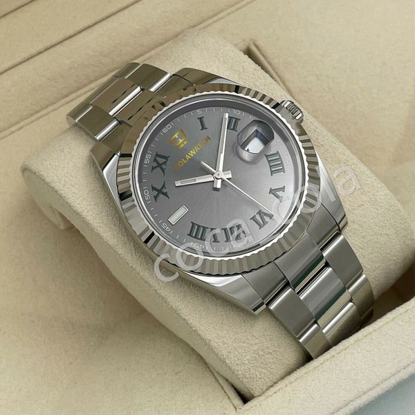 15 style fashion watches 41m watch fluted white dial jubilee bracelet men automatic date just wristwatch with box papers, Slivery;brown
15 style fashion watches 41m watch fluted white dial jubilee bracelet men automatic date just wristwatch with box papers, Slivery;brown