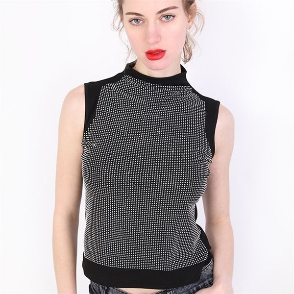 madblack summer casual loose korean clothes shiny diamonds tshirt women cotton fashion sleeveless shirt tees t02423 220401, White
madblack summer casual loose korean clothes shiny diamonds tshirt women cotton fashion sleeveless shirt tees t02423 220401, White