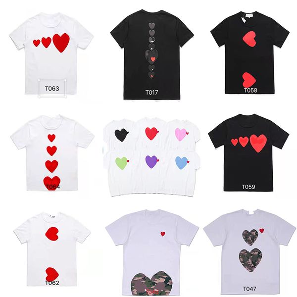 cdg designer men's t-shirts japanese love print female couple models paly high-quality casual all-match polo shirt factory direct sales, White;black
cdg designer men's t-shirts japanese love print female couple models paly high-quality casual all-match polo shirt factory direct sales, White;black