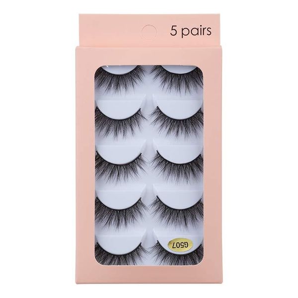hand made reusable 5 pairs mink false eyelashes set soft & vivid thick natural multilayer 3d fake lashes extensions eyes makeup 32 models dh
hand made reusable 5 pairs mink false eyelashes set soft & vivid thick natural multilayer 3d fake lashes extensions eyes makeup 32 models dh