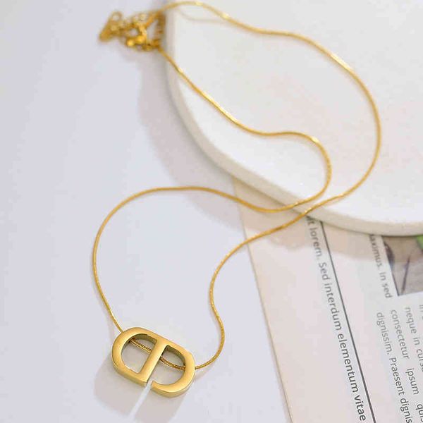 light luxury niche letter necklace metal anti allergy bone chain titanium steel clavicle chain us design jewelry, Black
light luxury niche letter necklace metal anti allergy bone chain titanium steel clavicle chain us design jewelry, Black