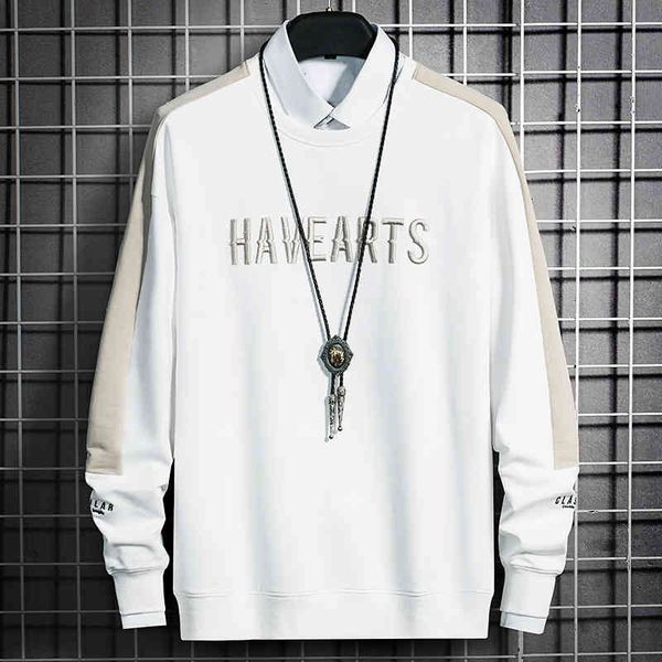 cotton sweater men's spring and autumn new 2022 loose urban simple fashion bottomed shirt wear, Black
cotton sweater men's spring and autumn new 2022 loose urban simple fashion bottomed shirt wear, Black