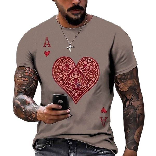 men's tee t shirt shirt 3d print graphic prints poker letter round neck daily holiday print short sleeve casual designer big and tall, White;black
men's tee t shirt shirt 3d print graphic prints poker letter round neck daily holiday print short sleeve casual designer big and tall, White;black