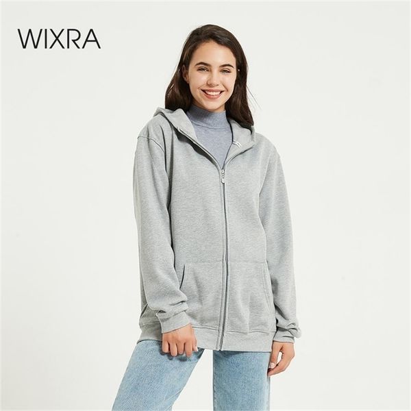 wixra new sweatshirt womens solid hooded classic winter autumn ladies zipup fleece streetwear ladies plus size t200904, Black
wixra new sweatshirt womens solid hooded classic winter autumn ladies zipup fleece streetwear ladies plus size t200904, Black