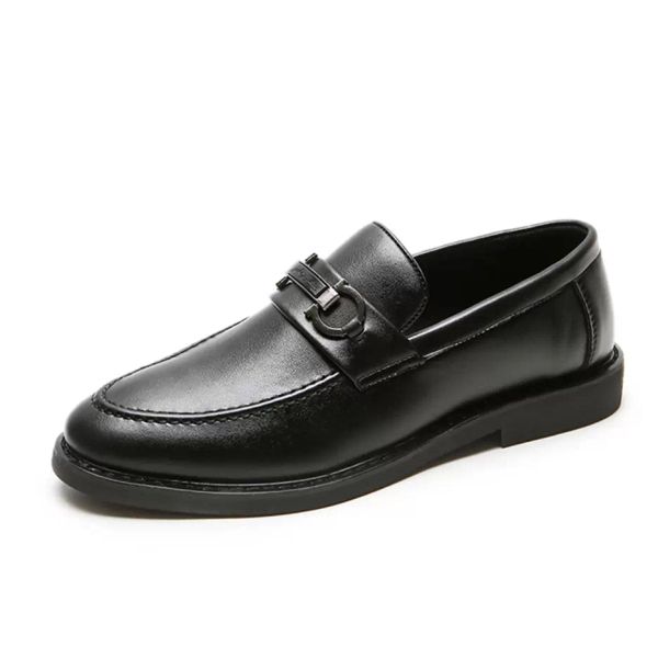s spring breathable new loafers leather british all-match fashion shoes men's business casual leather loaferswedding sandals horse stre, Black
s spring breathable new loafers leather british all-match fashion shoes men's business casual leather loaferswedding sandals horse stre, Black