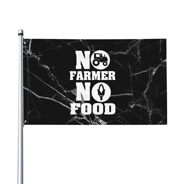 no farmer no food flag 3x5 ft 100%polyester black banner with brass grommets for outdoor yard garden decor
no farmer no food flag 3x5 ft 100%polyester black banner with brass grommets for outdoor yard garden decor