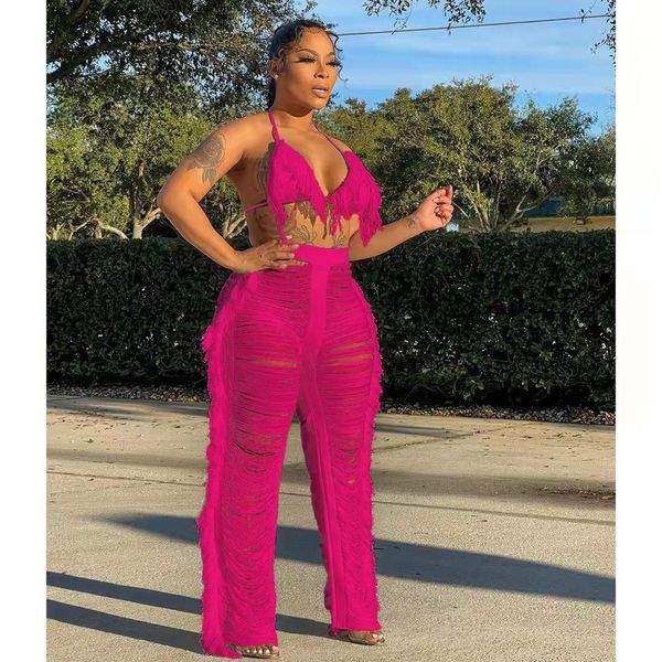 summer women beach suit tassel solid color matching set tracksuit hollow out clothes for women outfit cx220324, White
summer women beach suit tassel solid color matching set tracksuit hollow out clothes for women outfit cx220324, White