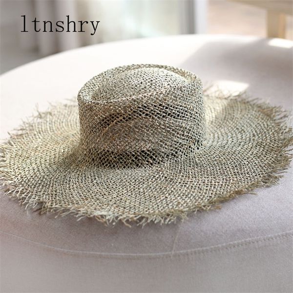 fashion women sun hat breathable straw visor hats casual summer wide brim beach hat jazz straw hat outdoor 220607, Blue;gray
fashion women sun hat breathable straw visor hats casual summer wide brim beach hat jazz straw hat outdoor 220607, Blue;gray