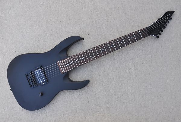 factory custom 7 strings matte black electric guitar with black hardware,rosewood fretboard,24 frets,fixed bridge,can be customized
factory custom 7 strings matte black electric guitar with black hardware,rosewood fretboard,24 frets,fixed bridge,can be customized