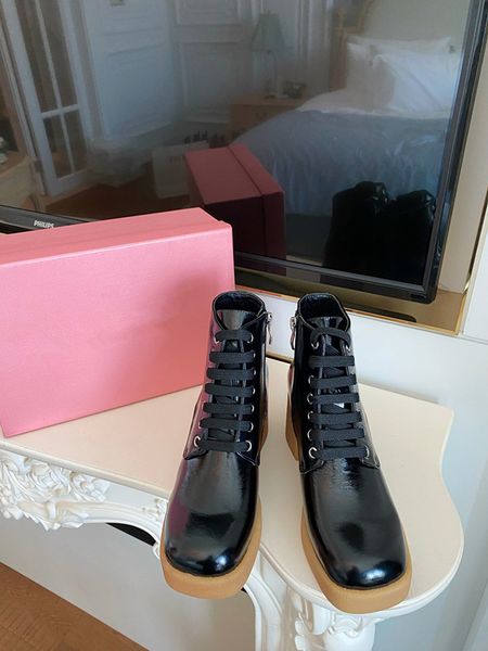 new style ladies vintage leather loafers shoes chuncy heels all-match flats non-slip sole shoes, Black
new style ladies vintage leather loafers shoes chuncy heels all-match flats non-slip sole shoes, Black
