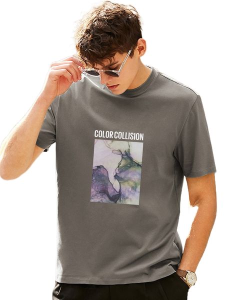 men letter graphic crew neck tee v4mi#, White;black
men letter graphic crew neck tee v4mi#, White;black