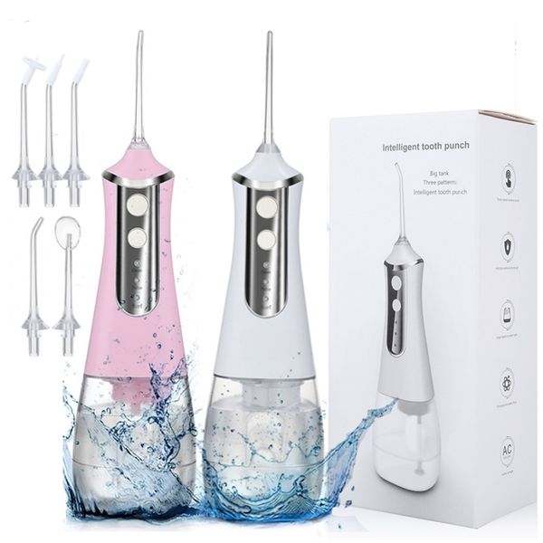 350ml oral care irrigator dental water flosser whitener 3modes rechargeable teeth whitening 5nozzle water jet tank teeth cleaner 220715
350ml oral care irrigator dental water flosser whitener 3modes rechargeable teeth whitening 5nozzle water jet tank teeth cleaner 220715